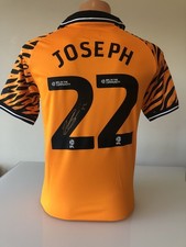 Signed Kyle Joseph Hull City 2025/26 Shirt COA