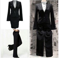 Club Monaco Black Pinstripe