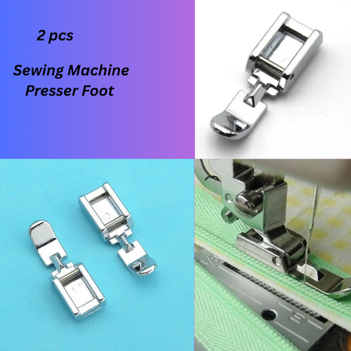 Zipper sewing machine presser - machine,