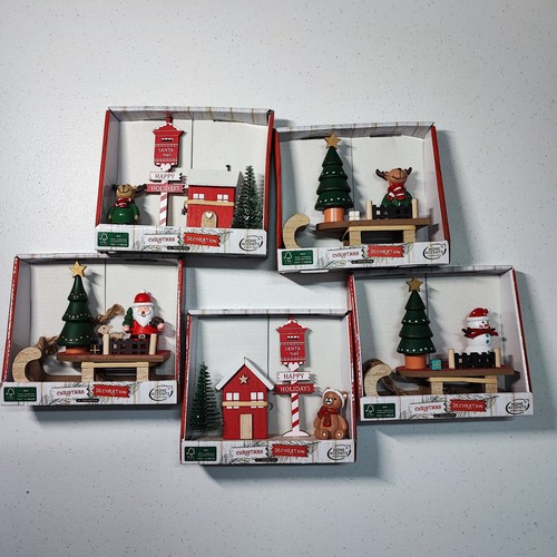 Christmas wooden standing - christmas,
