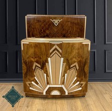 Art deco cocktail cabinet - art,