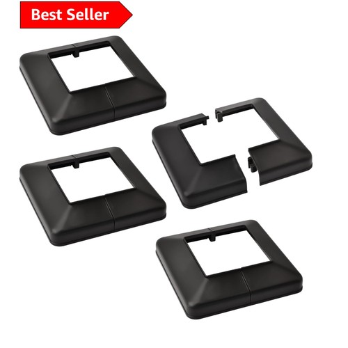 Durable black plastic post - durable,