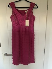 Linea Pink Dress Size 12 Bridal Wedding Party Event Formal Posh  Fancy Christmas