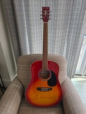 Acoustic guitar used right