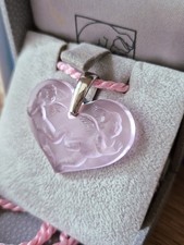 LALIQUE France Pink Heart
