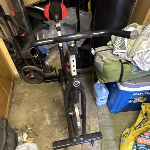 Upright exercise bike - upright,