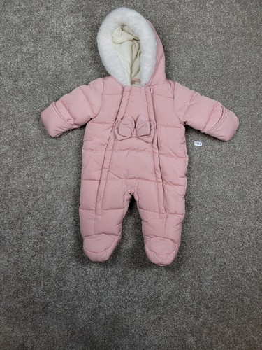 Baby pink hooded padded - baby,