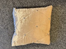 Diamanté Quilted Cushion