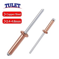 Pop Rivets Dome Head Open End