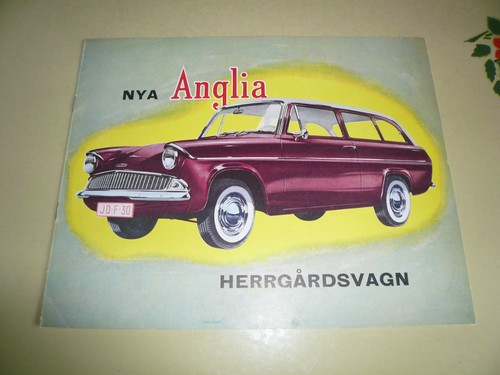 English ford anglia estate car - english,