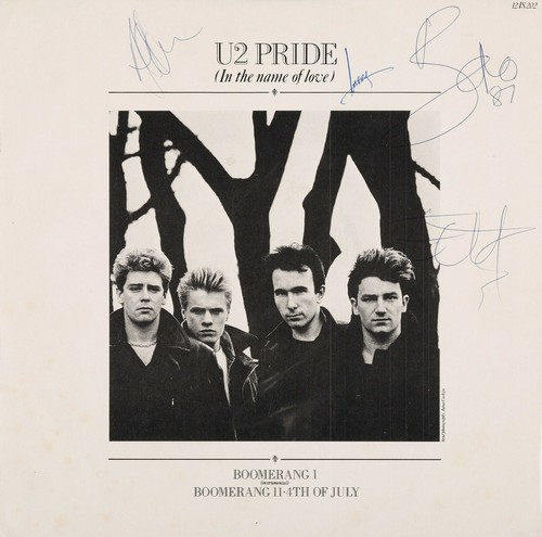 Signed pride photograph - signed,