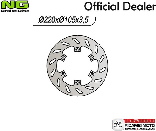 659310 front brake disc - 659310,