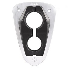 Decorative Cover Exhaust Power Tip Cap for Kawasaki Z800 2013-2016 Black