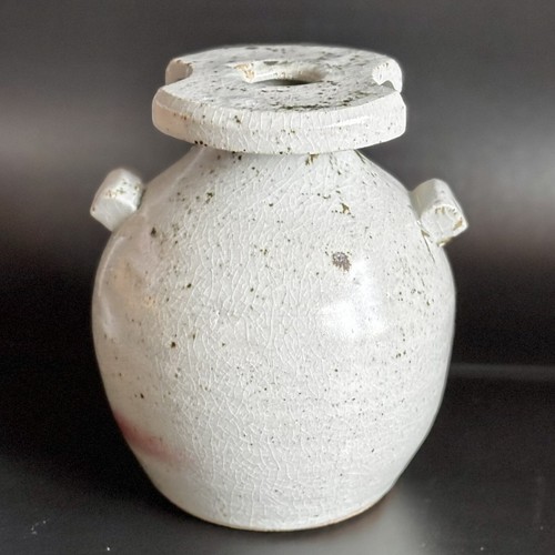 White studio pottery stoneware - white,