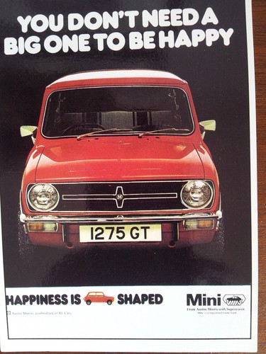 Mini 1275 1975 - 1275, gt