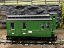 Egger-Bahn HOe  - V44  Brake Cab Coach Green - Boxed