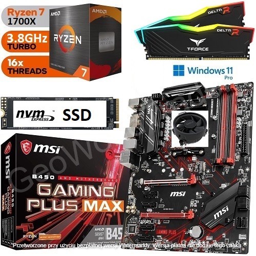 Amd ryzen 1700x 16gb - 1700x, +