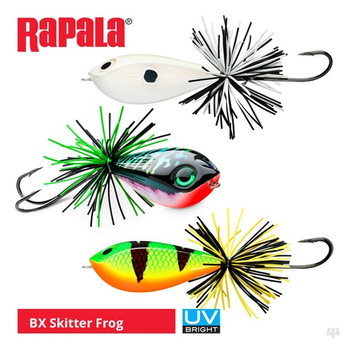 Rapala skitter frog lures - bx,