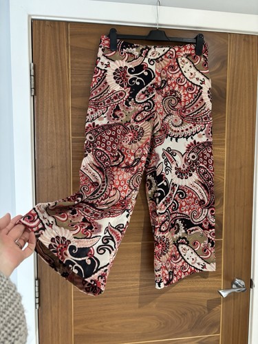 Zara red pink - red, paisley
