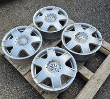 Genuine VW Bora Sport 16" Alloy Wheels Rims 5x100 1J0601025AH Golf Polo Ibiza