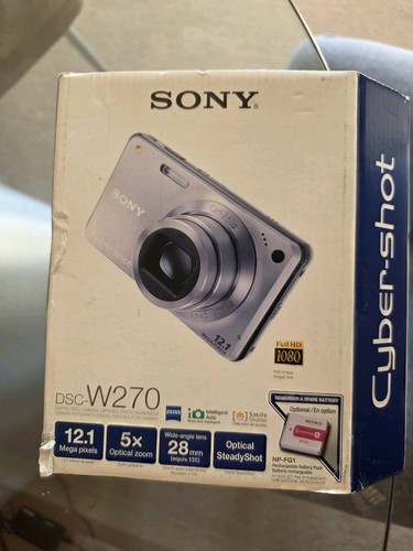 Sony cybershot dsc w270 1mp - sony, 12.1mp
