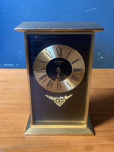 Vintage swiza alarm mantel - vintage,