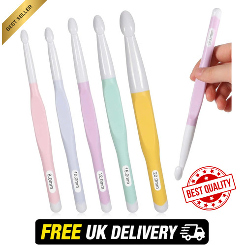 5pcs large crochet hook set - 5pcs,