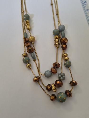 Pilgrim triple strand necklace - pilgrim,