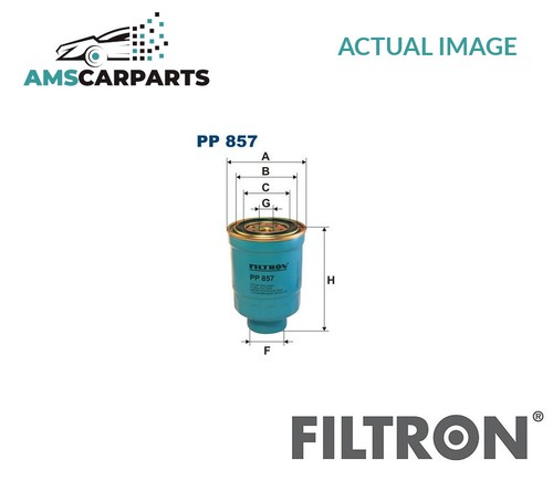 Engine fuel filter pp857 - filter,