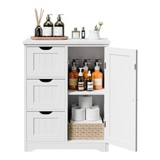 31.5" H Sturdy MDF White