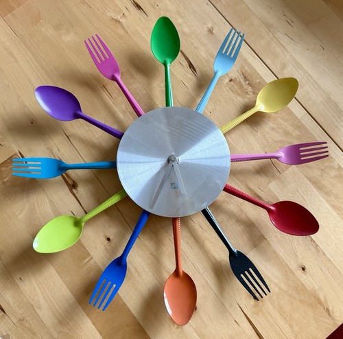 Novelty kitchen clock battery - novelty,