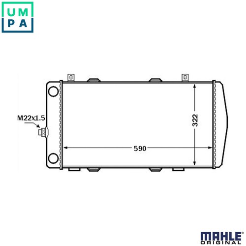 Radiator engine cooling - cooling, cr