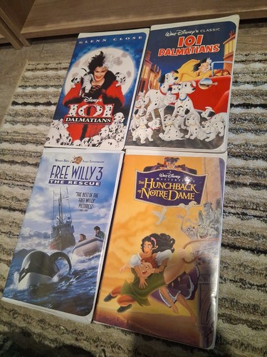 Walt disney vhs lot kids - 4,
