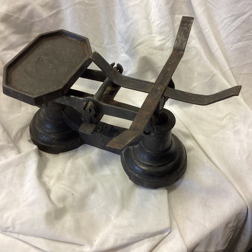 Antique vintage cast iron shop - cast,