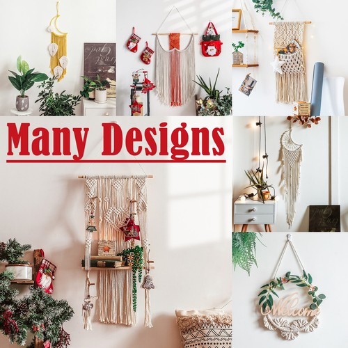 Large boho macrame dream - macrame,