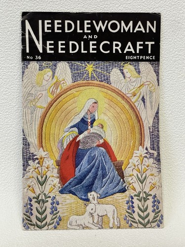Vintage needlewoman - needlewoman, &