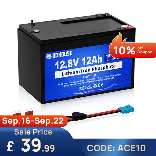 12v 12ah lifepo4 battery - 12v,