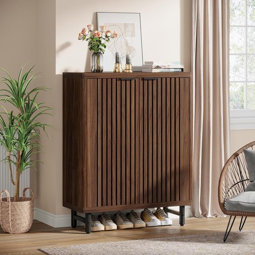 Tier shoe cabinet with - shoe,
