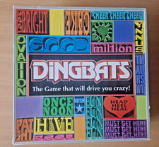 Dingbats Board Game By Goliath 1999 The Game That Will Drive You Crazy COMPLETE