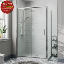 1200 x 800mm Sliding Shower