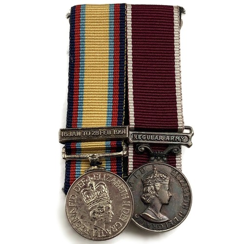 Miniature medals pair - pair, first