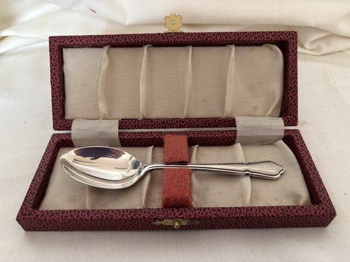 Silver plated spoon - plated,