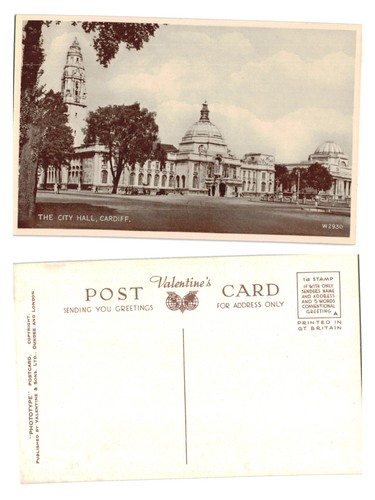 Vintage postcard the city - vintage,