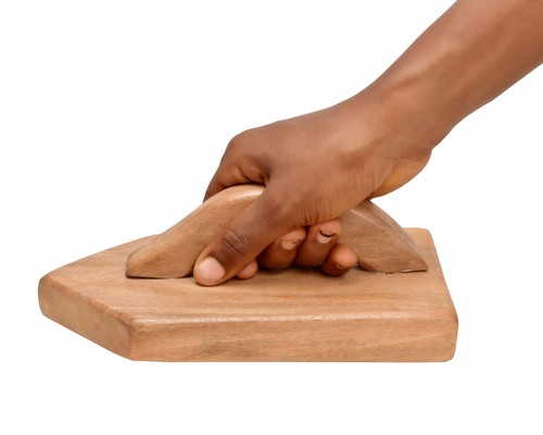 Large wooden tailor clapper - wooden,
