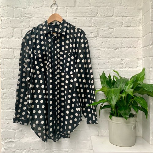 Polka dot shirt - polka, l