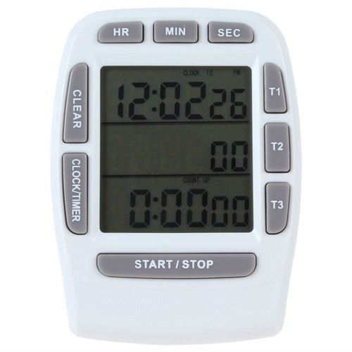 Triple developing clock - triple, /
