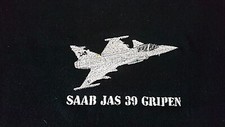 SWEDISH AIR FORCE SAAB JAS 39 GRIPEN HOODIE