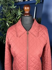 Lands End Burnt Orange Quilted
