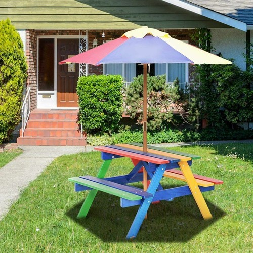 Wooden kids picnic - 3,