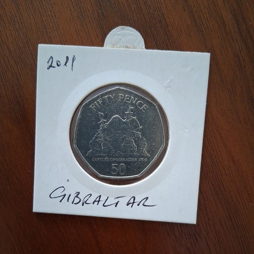 Gibraltar 2011 50p fifty - ,